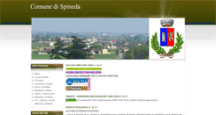 Desktop Screenshot of comune.spineda.cr.it
